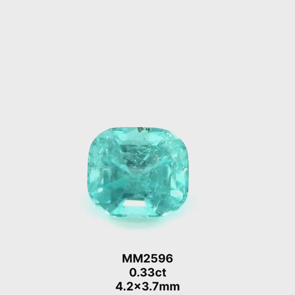 *NEW* Bespoke 0.33 Carat Cushion Paraíba Tourmaline
