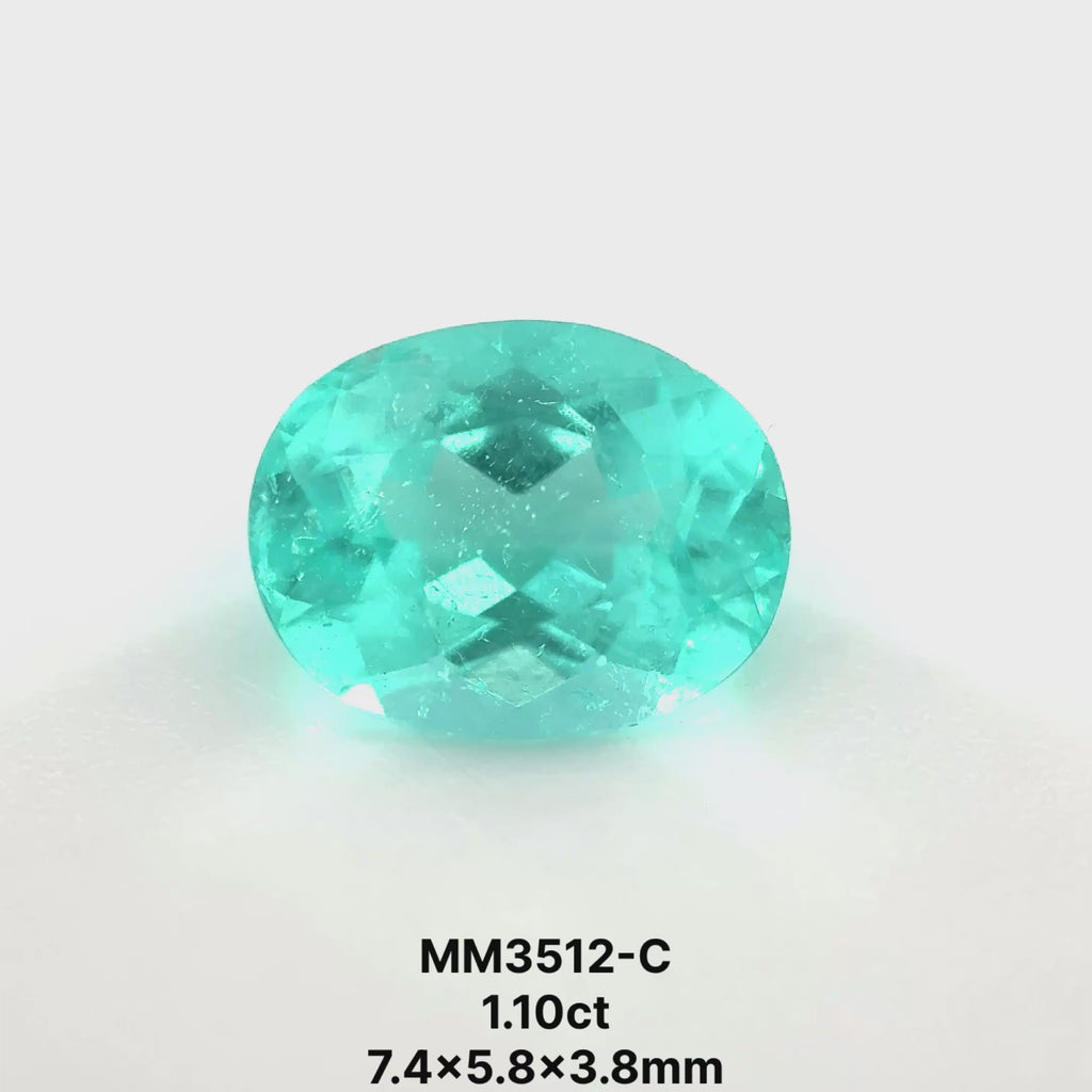 *TUCSON* Bespoke 1.10 Carat Oval Paraíba Tourmaline
