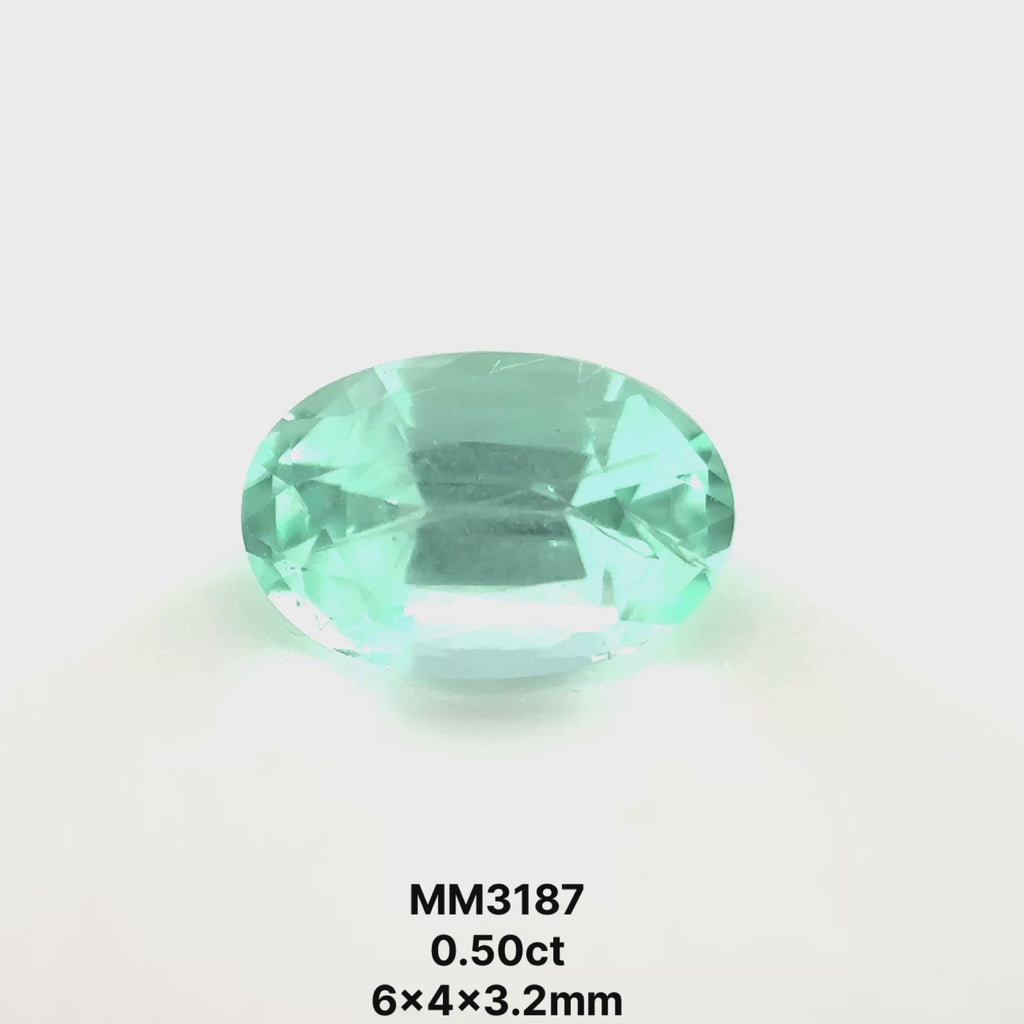 *COUTURE* Bespoke 0.50 Carat Oval Cut Paraíba Tourmaline