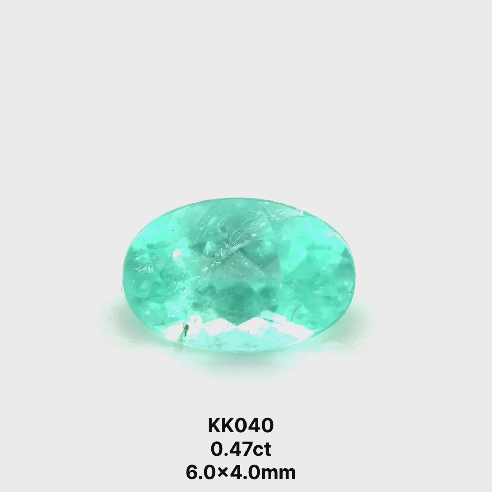 *COUTURE* Bespoke 0.47 Carat Oval Cut Paraíba Tourmaline