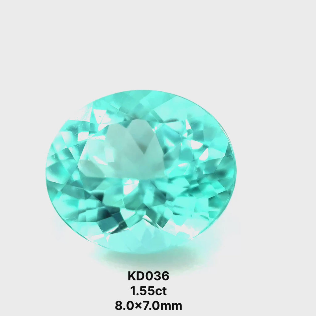 *VALENTINE'S DAY* Bespoke 1.55 Carat Oval Paraíba Tourmaline