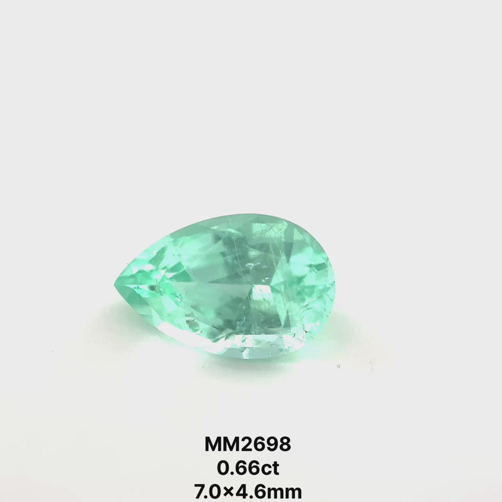 *BLACK FRIDAY* Bespoke 0.66 Carat Pear Paraíba Tourmaline