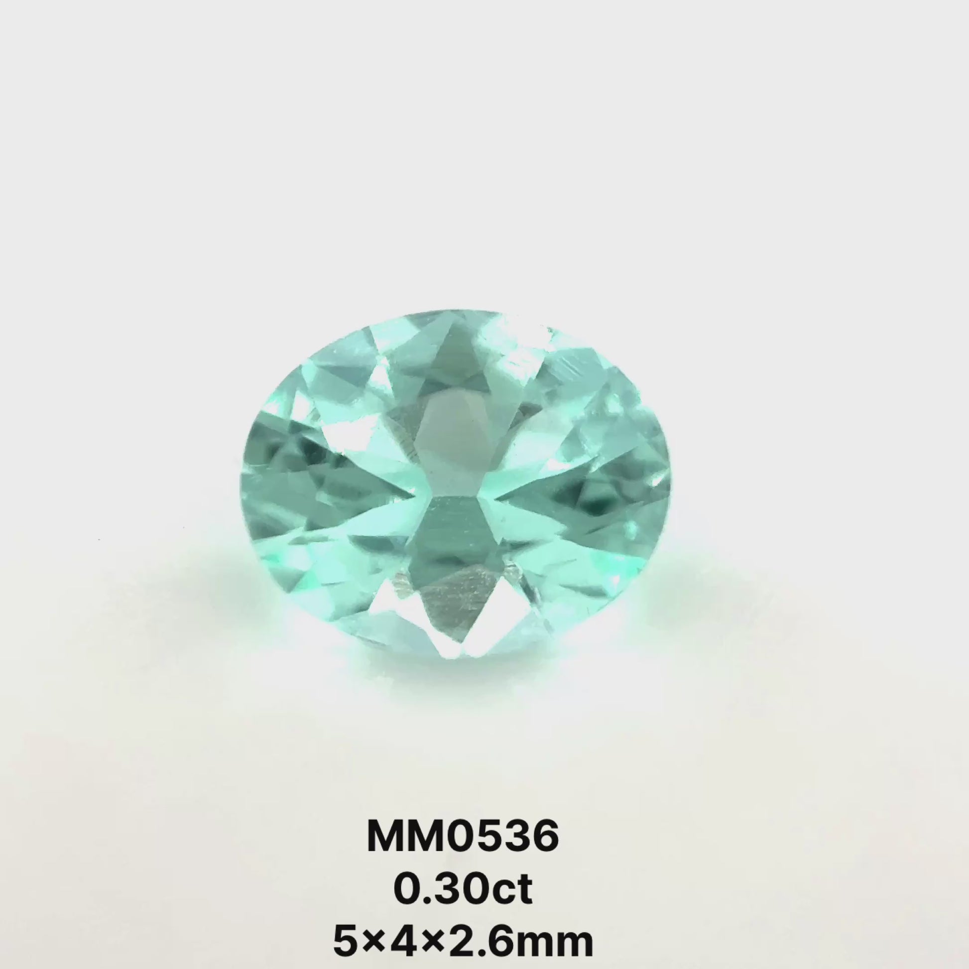 *BLACK FRIDAY* Bespoke 0.30 Carat Oval Paraíba Tourmaline