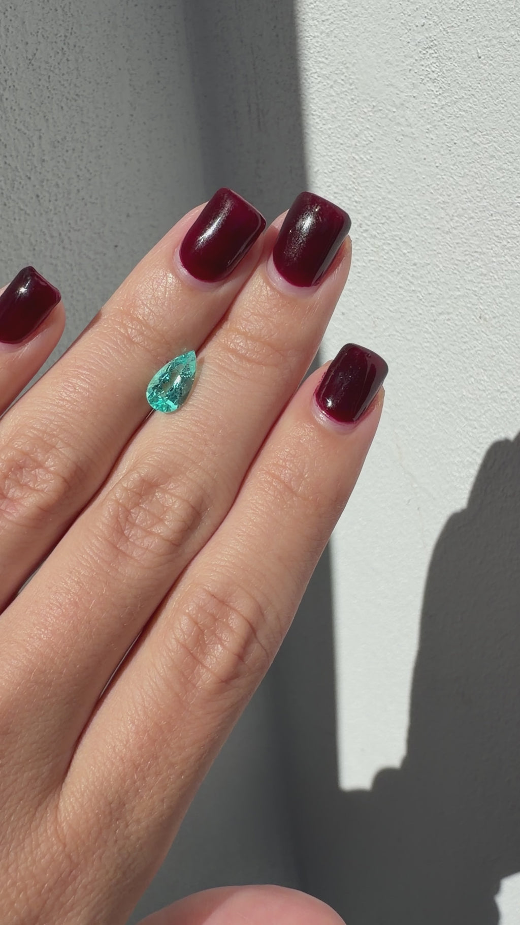 *NEW* Bespoke 1.30 Carat Pear Paraíba Tourmaline
