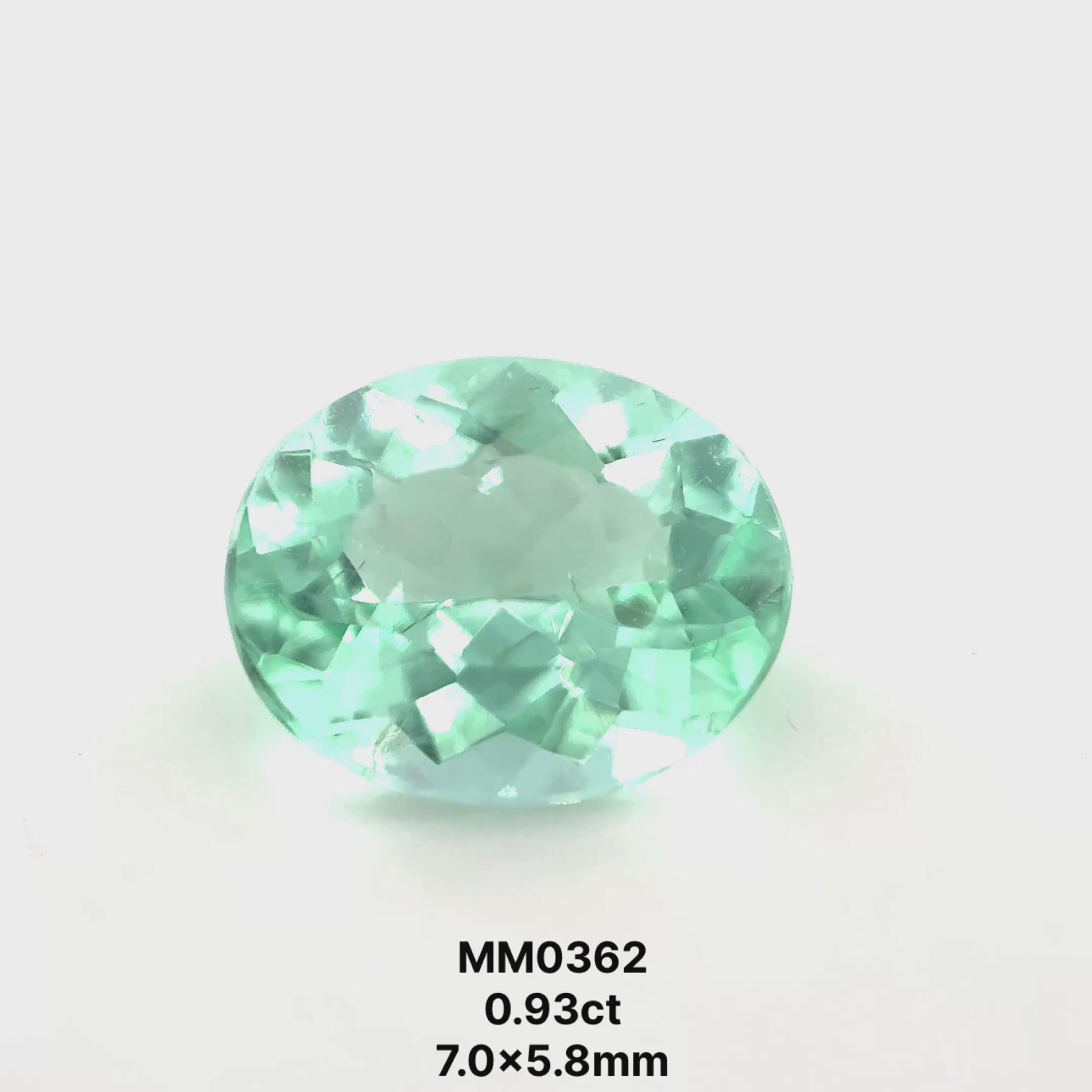 *COUTURE* Bespoke 0.93 Carat Oval Cut Paraíba Tourmaline