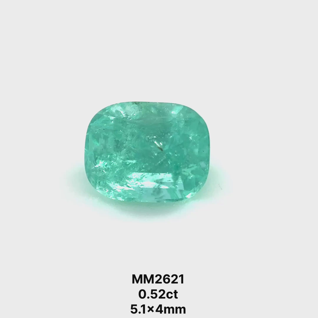 *SEPTEMBER GEM DROP* Bespoke 0.52 Carat Rectangular Cushion Cut Paraíba Tourmaline