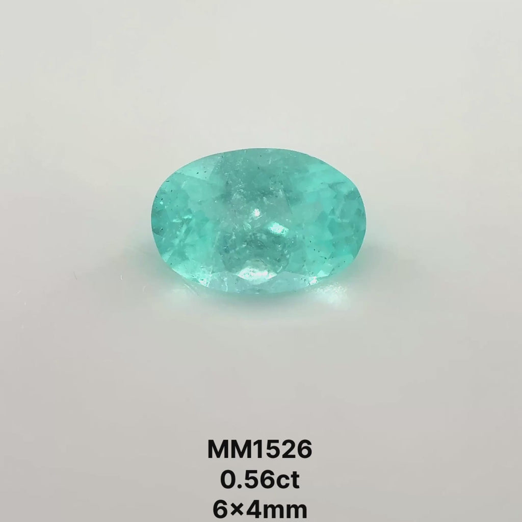 *SEPTEMBER GEM DROP* Bespoke 0.56 Carat Oval Cut Paraíba Tourmaline