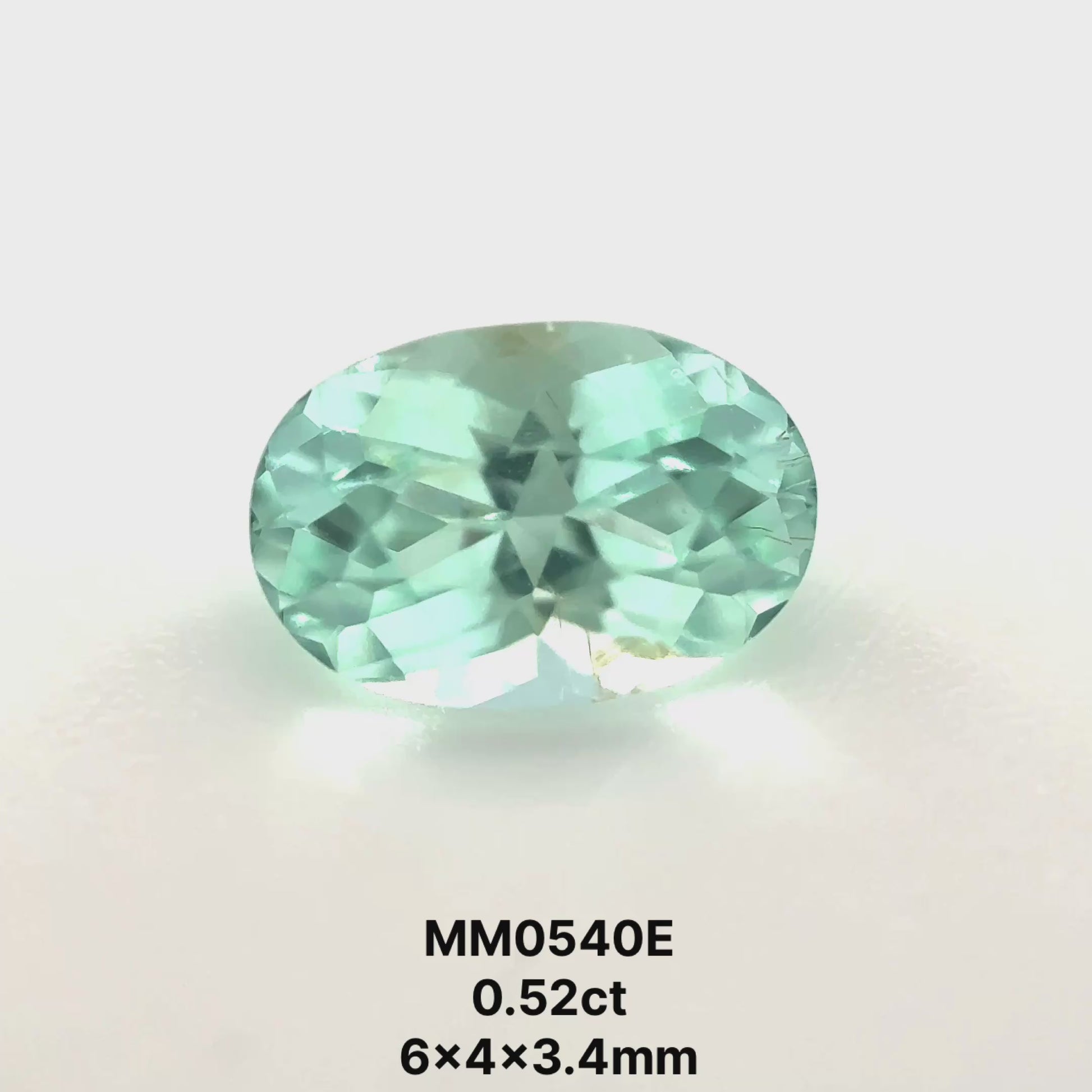 *BLACK FRIDAY* Bespoke 0.52 Carat Oval Paraíba Tourmaline