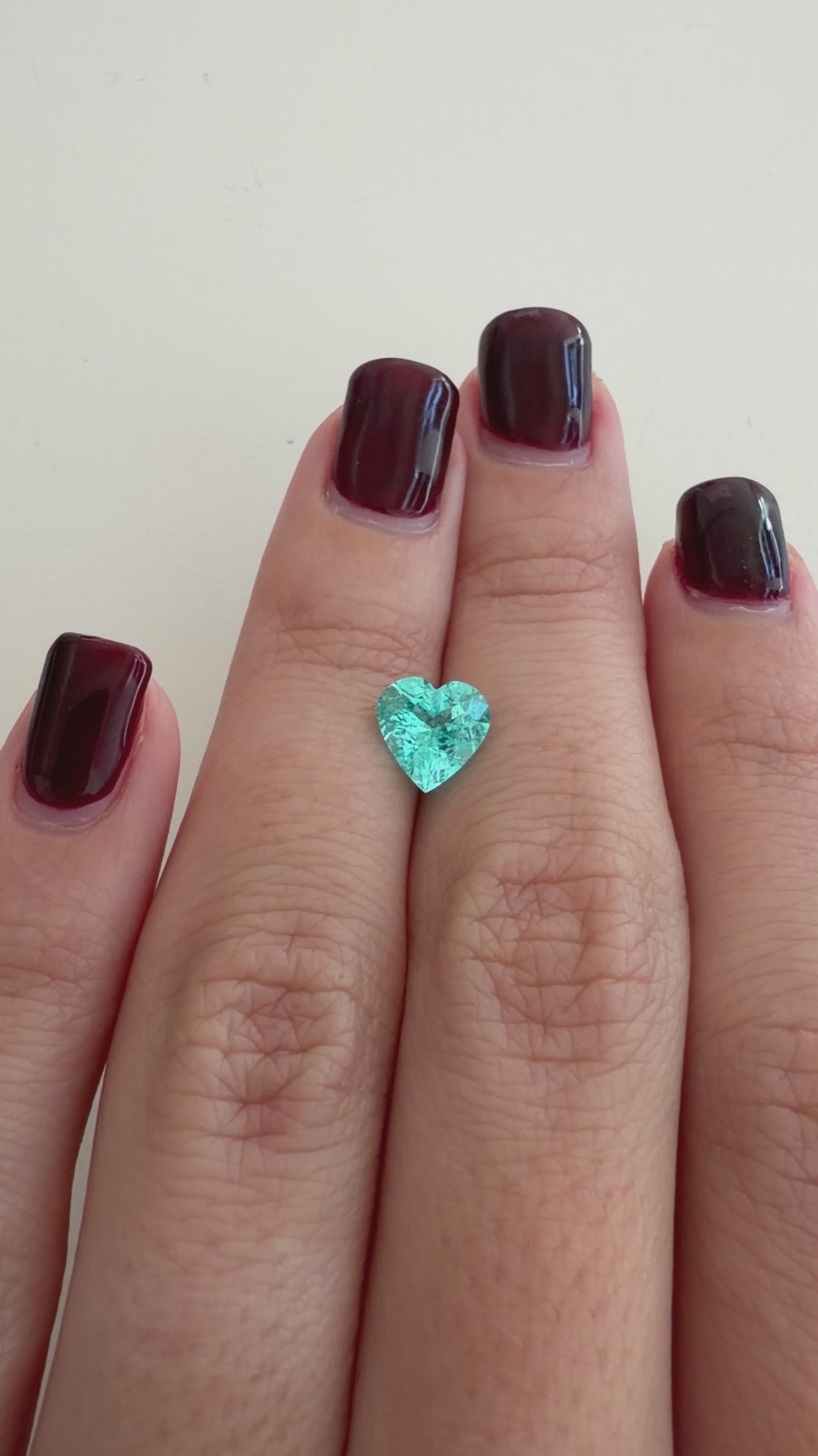 *NEW* Bespoke 1.42 Carat Heart Paraíba Tourmaline