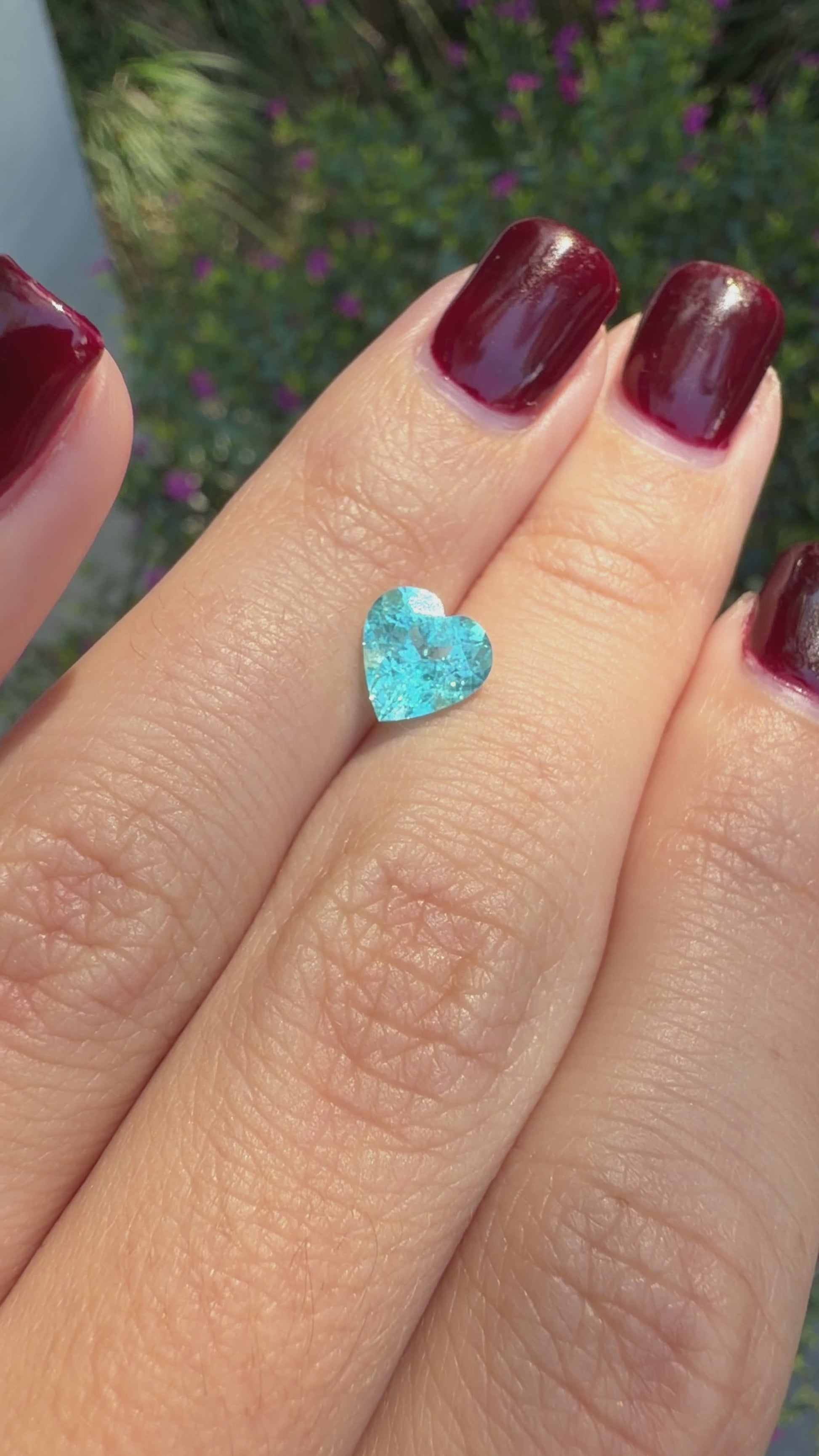 *NEW* Bespoke 1.42 Carat Heart Paraíba Tourmaline