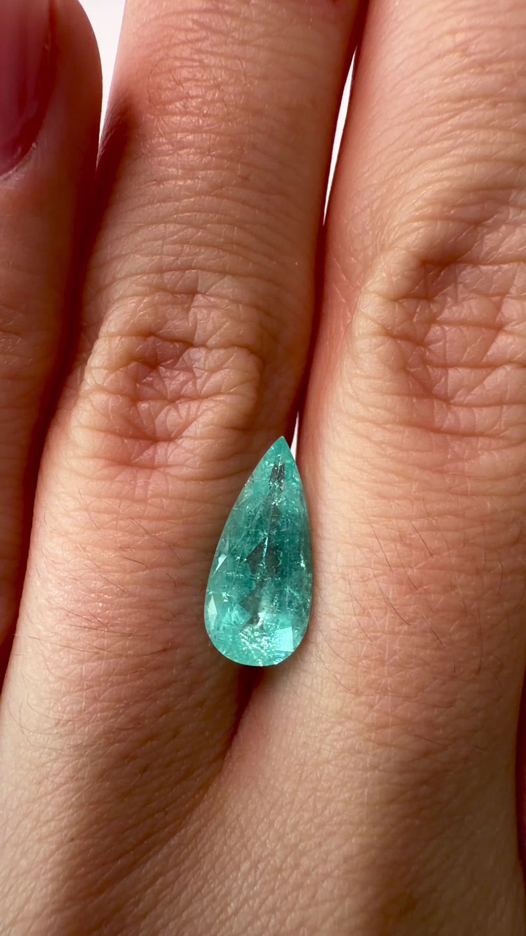 *NEW* Bespoke 2.23 Carat Pear Paraíba Tourmaline