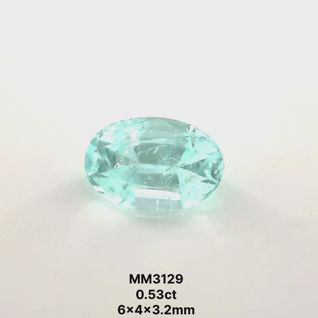 *BLACK FRIDAY* Bespoke 0.53 Carat Oval Paraíba Tourmaline