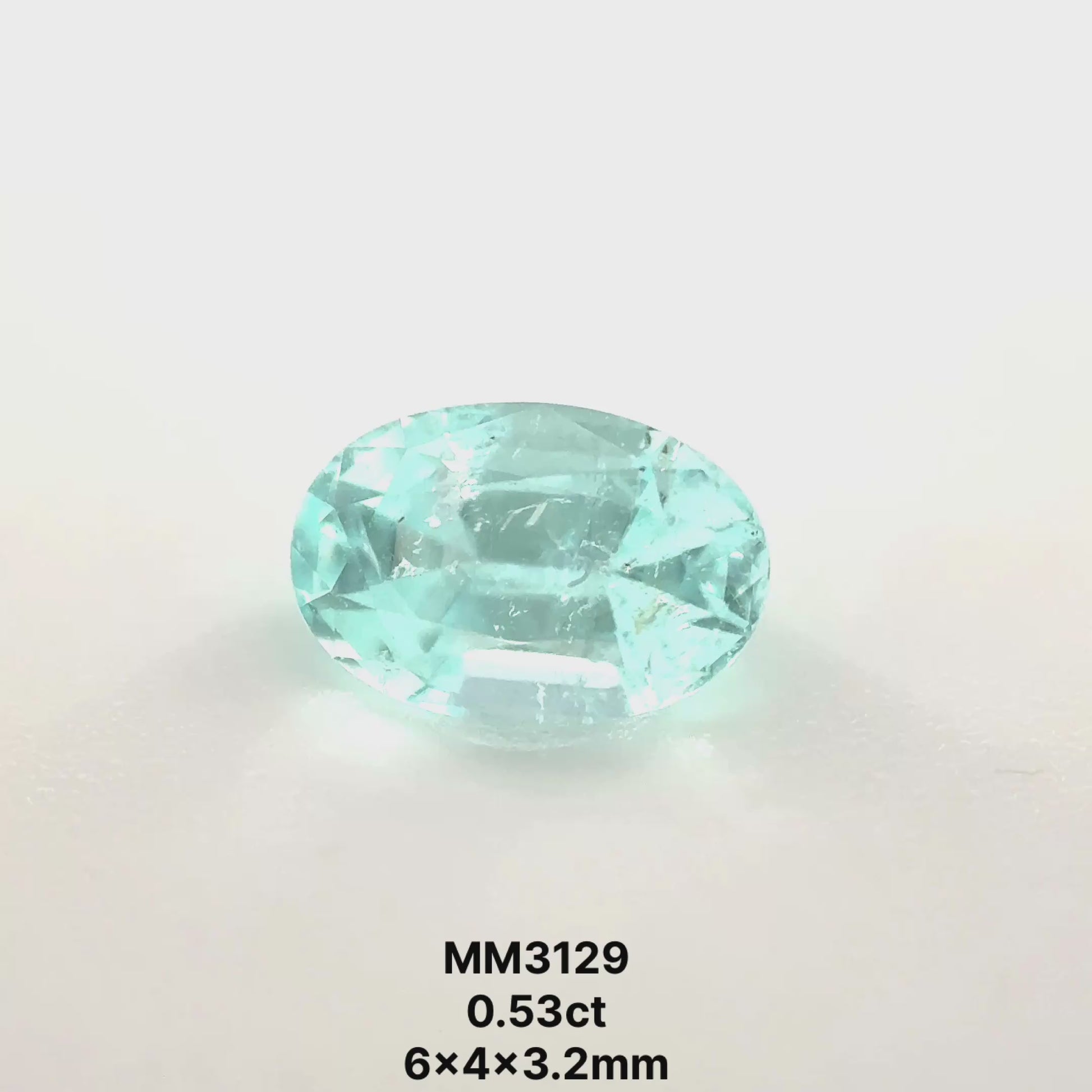 *BLACK FRIDAY* Bespoke 0.53 Carat Oval Paraíba Tourmaline