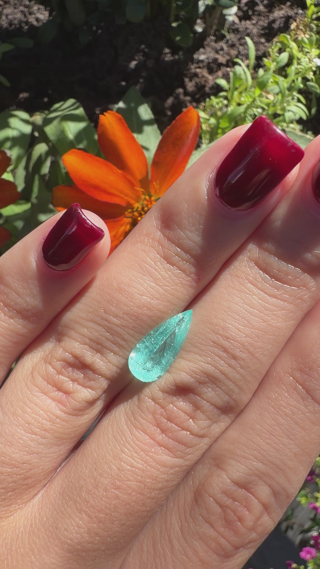 *NEW* Bespoke 2.23 Carat Pear Paraíba Tourmaline