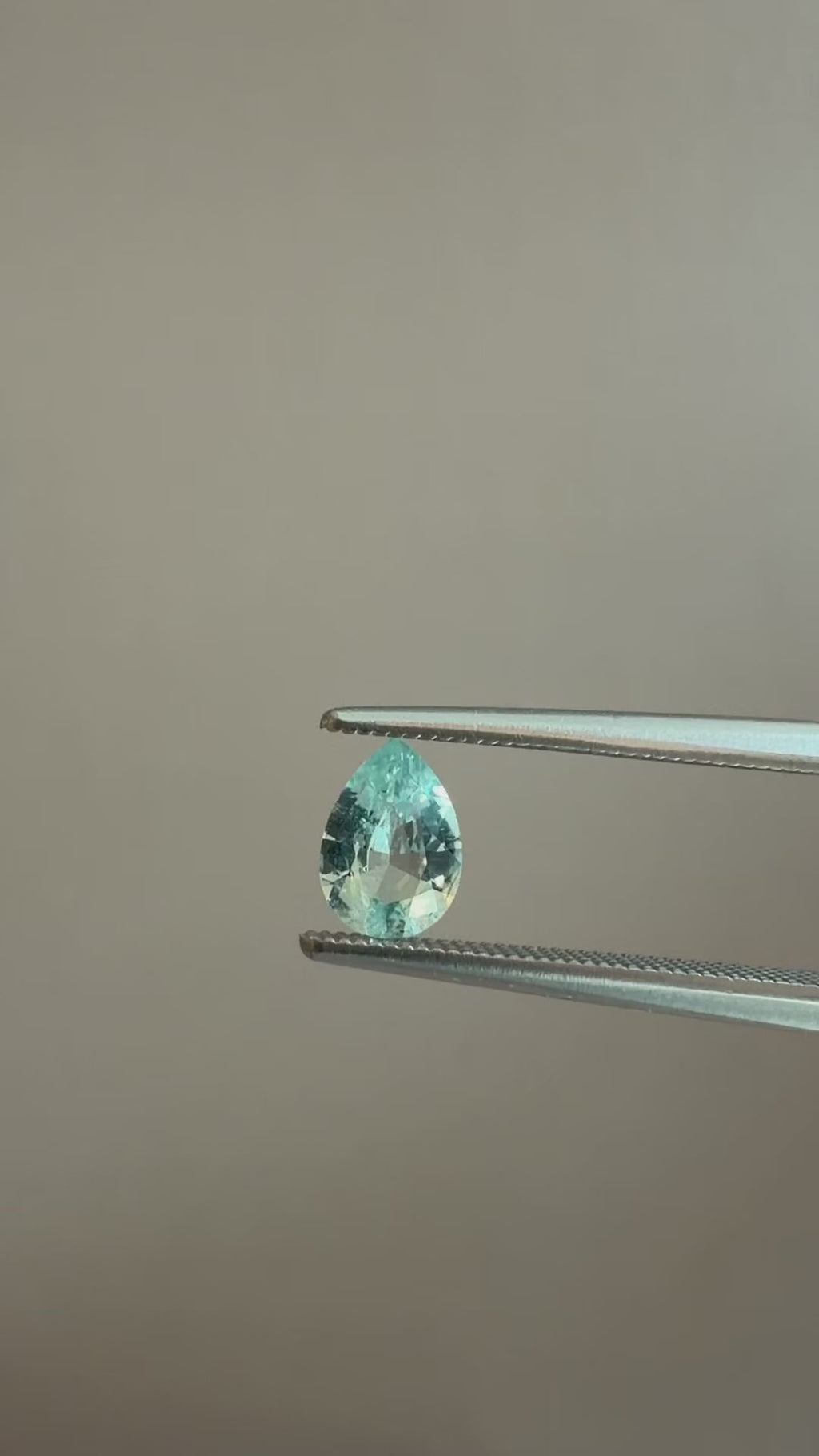 *BLACK FRIDAY* Bespoke 0.49 Carat Pear Paraíba Tourmaline