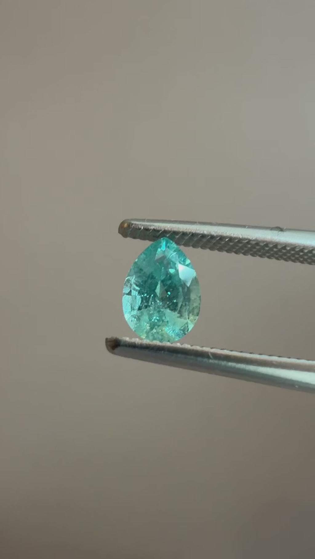 *BLACK FRIDAY* Bespoke 0.40 Carat Pear Paraíba Tourmaline