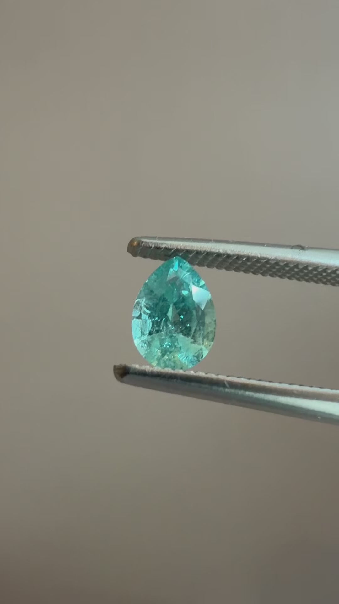 *BLACK FRIDAY* Bespoke 0.40 Carat Pear Paraíba Tourmaline