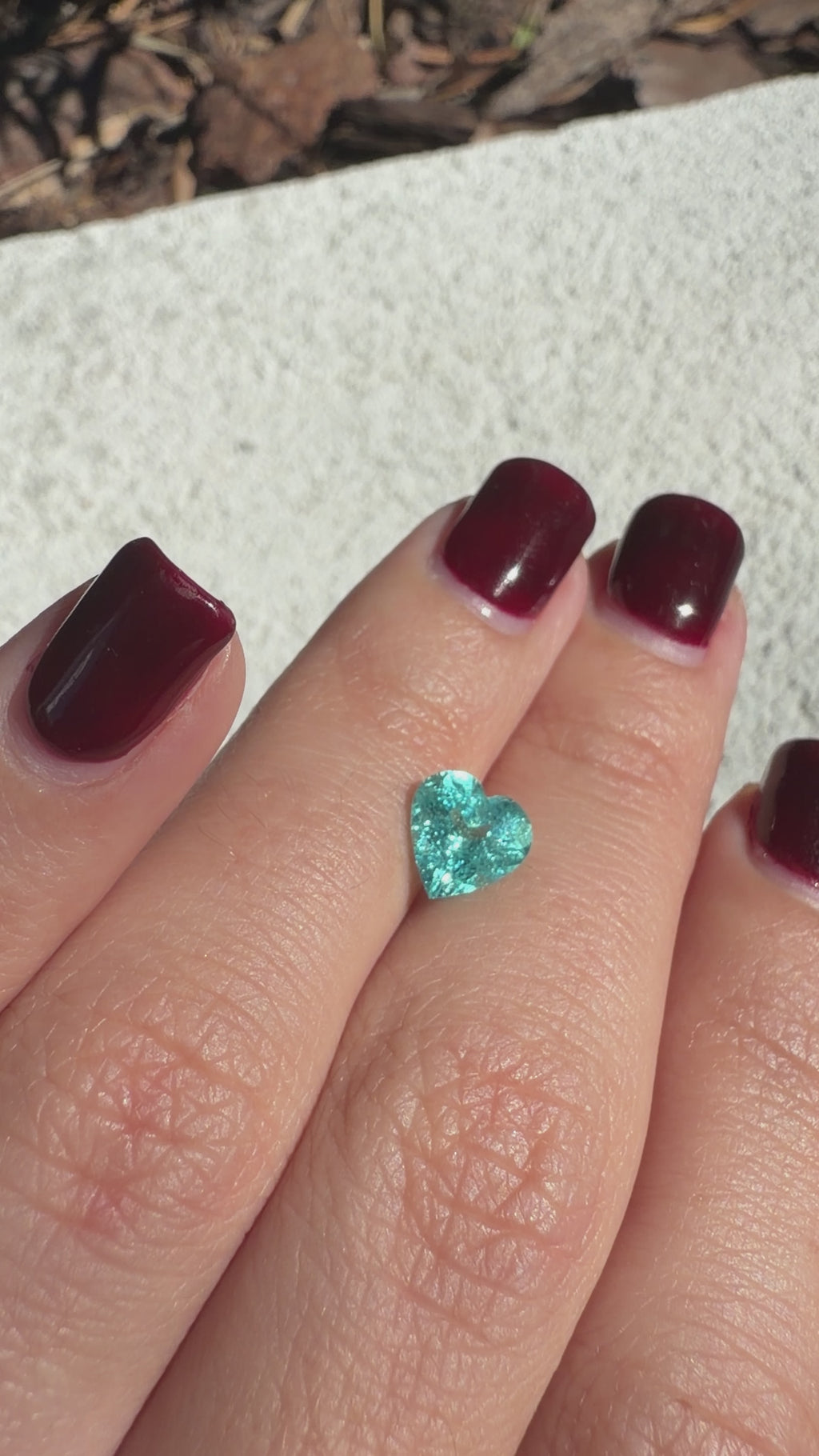 *NEW* Bespoke 1.42 Carat Heart Paraíba Tourmaline