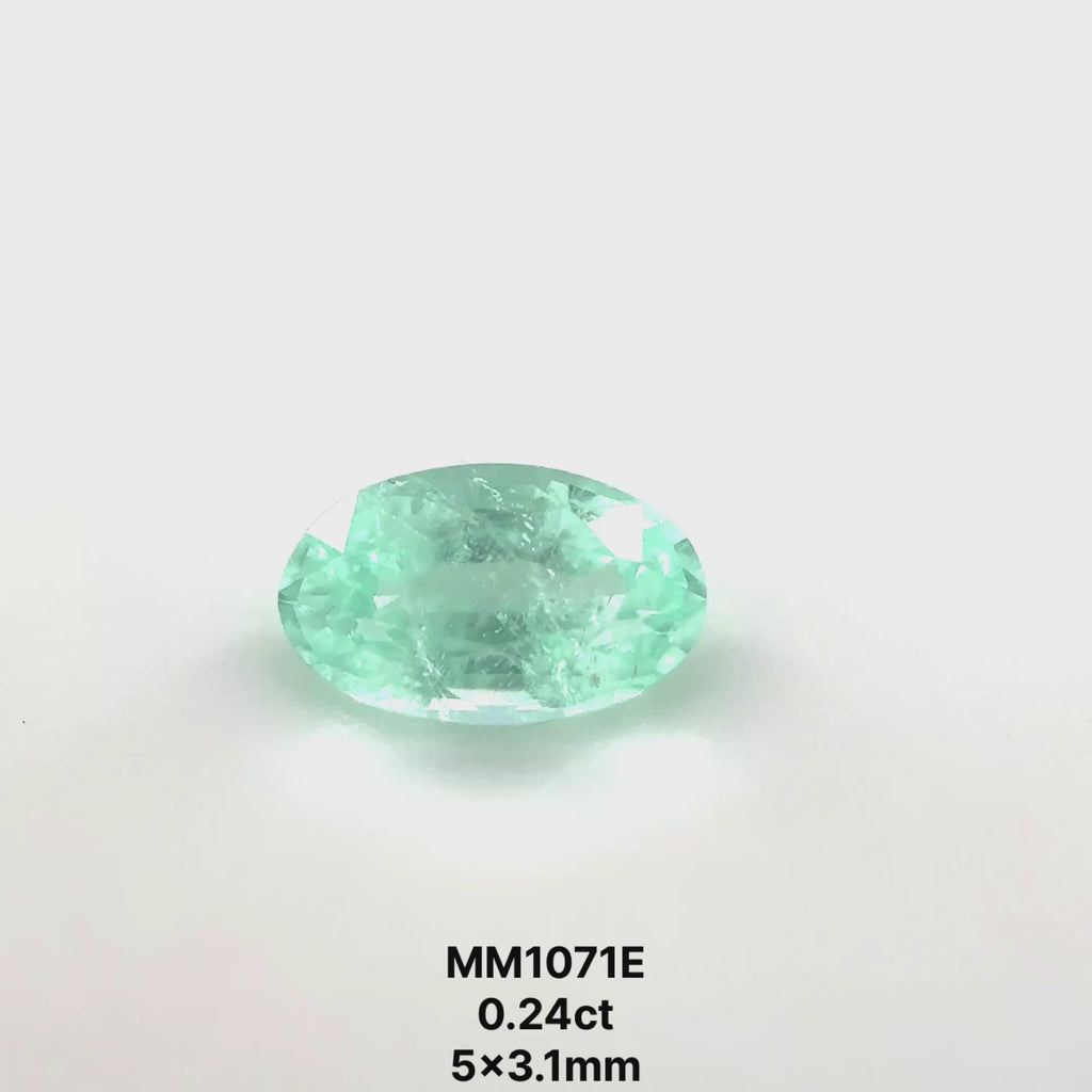 *BLACK FRIDAY* Bespoke 0.24 Carat Oval Paraíba Tourmaline