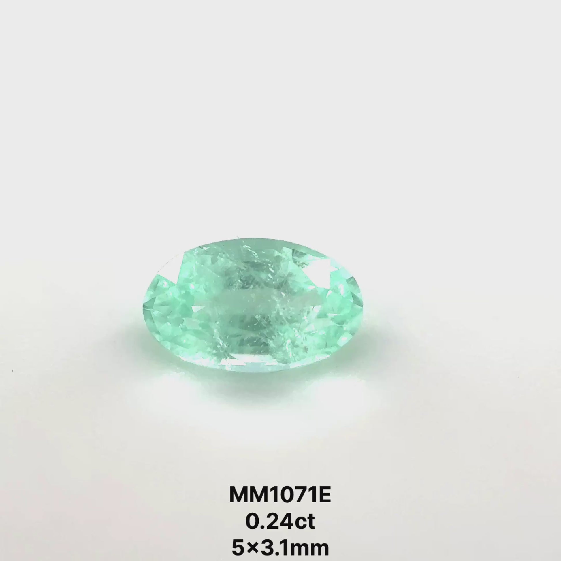 *BLACK FRIDAY* Bespoke 0.24 Carat Oval Paraíba Tourmaline