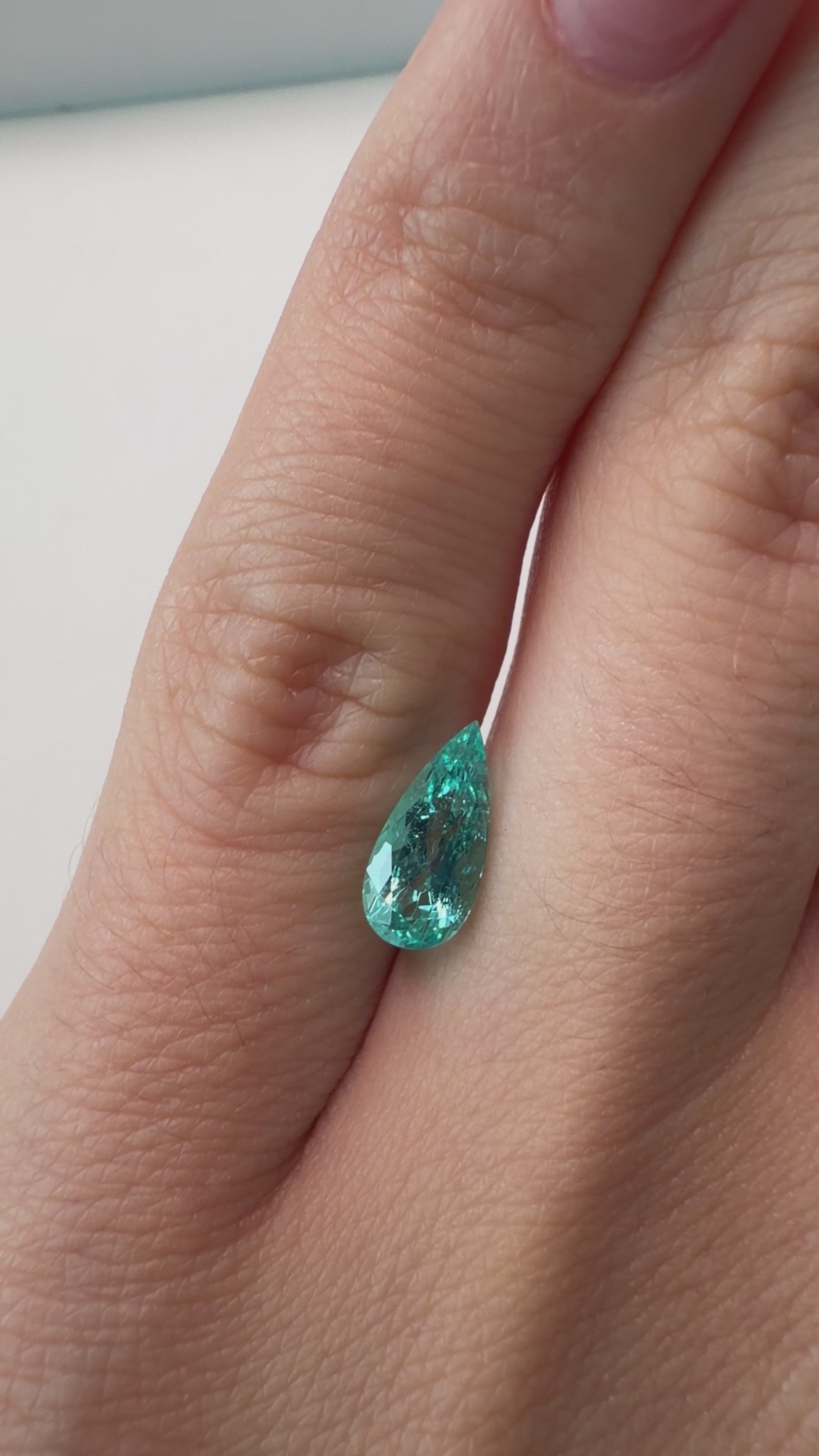 *NEW* Bespoke 1.15 Carat Pear Paraíba Tourmaline