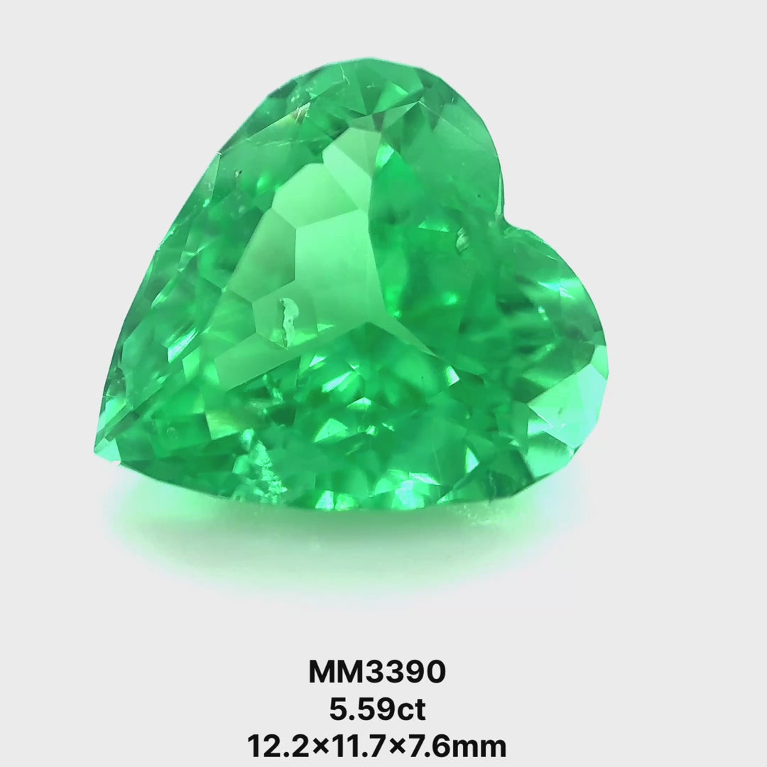 *SEPTEMBER GEM DROP* Bespoke 5.59 Carat Heart Cut Paraíba Tourmaline