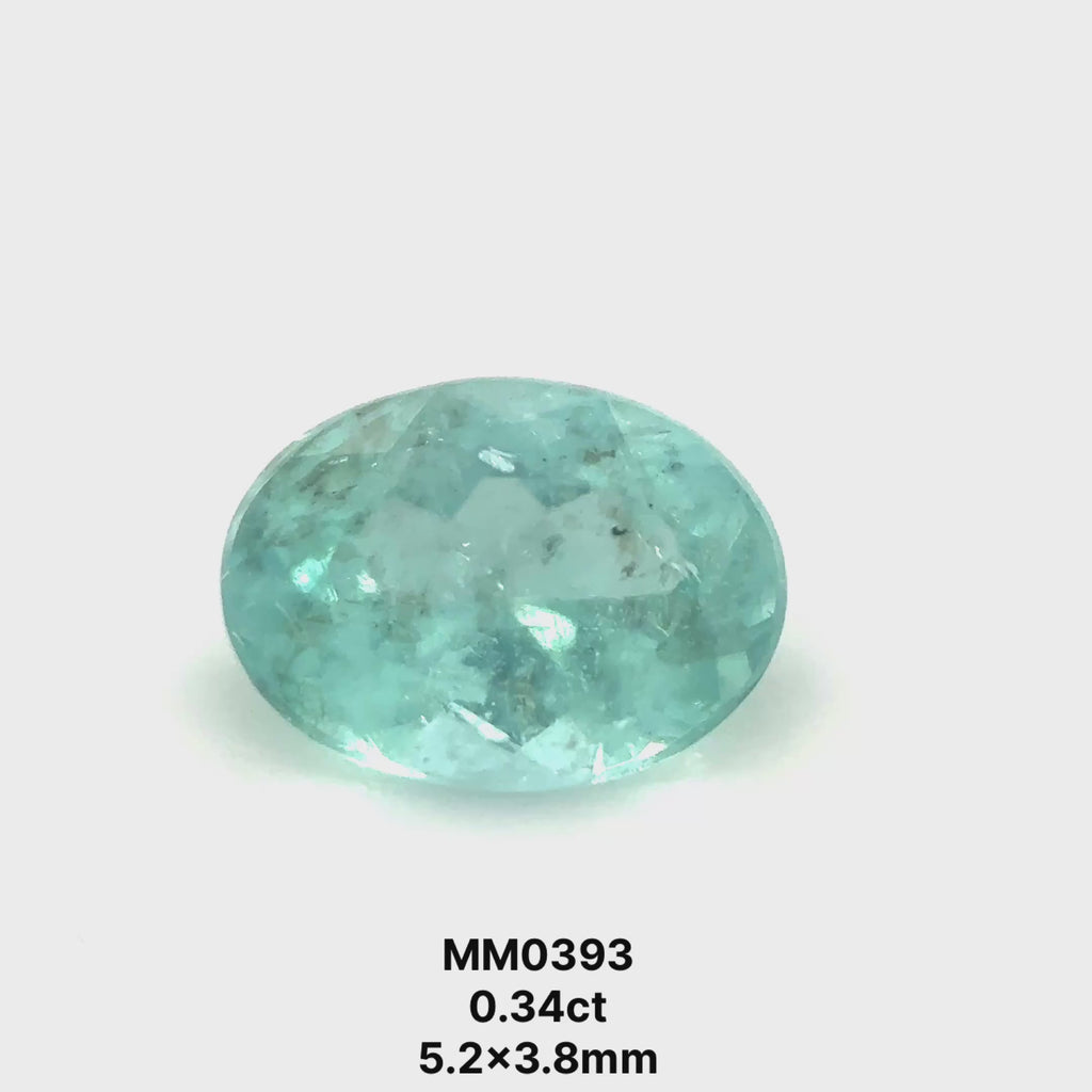 *BLACK FRIDAY* Bespoke 0.34 Carat Oval Paraíba Tourmaline