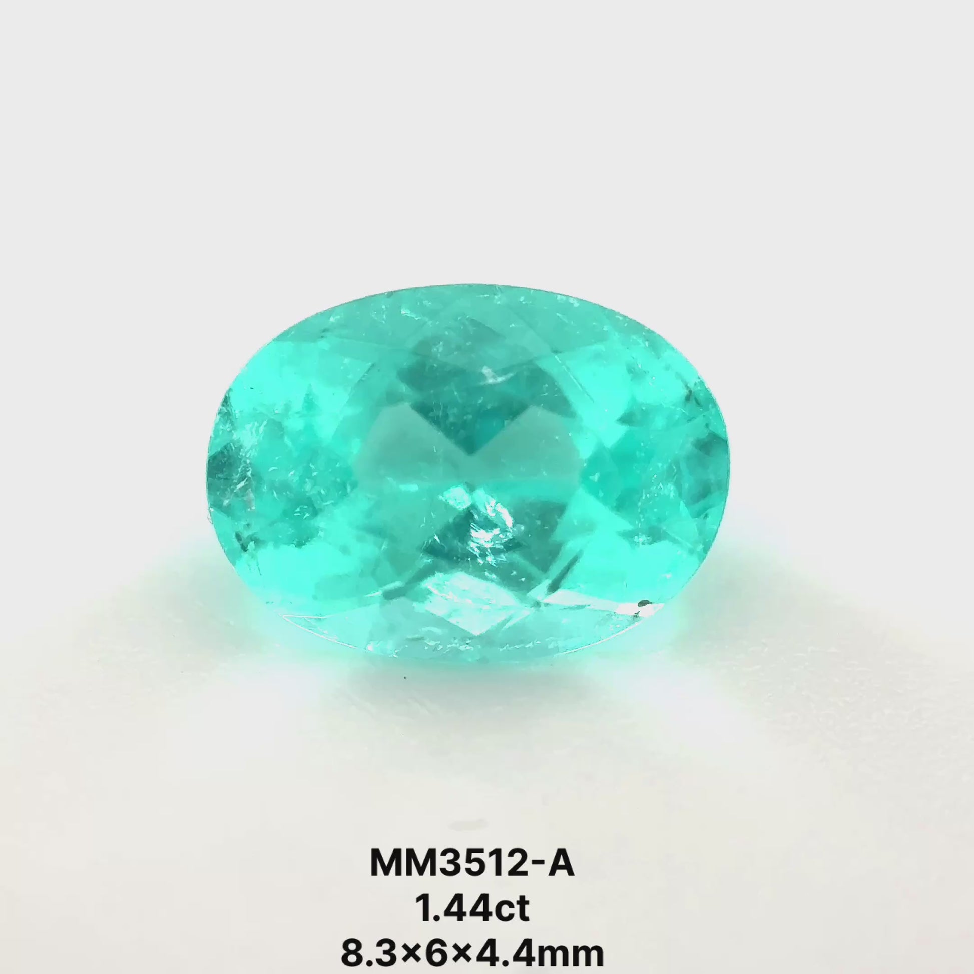 *TUCSON* Bespoke 1.44 Carat Oval Paraíba Tourmaline