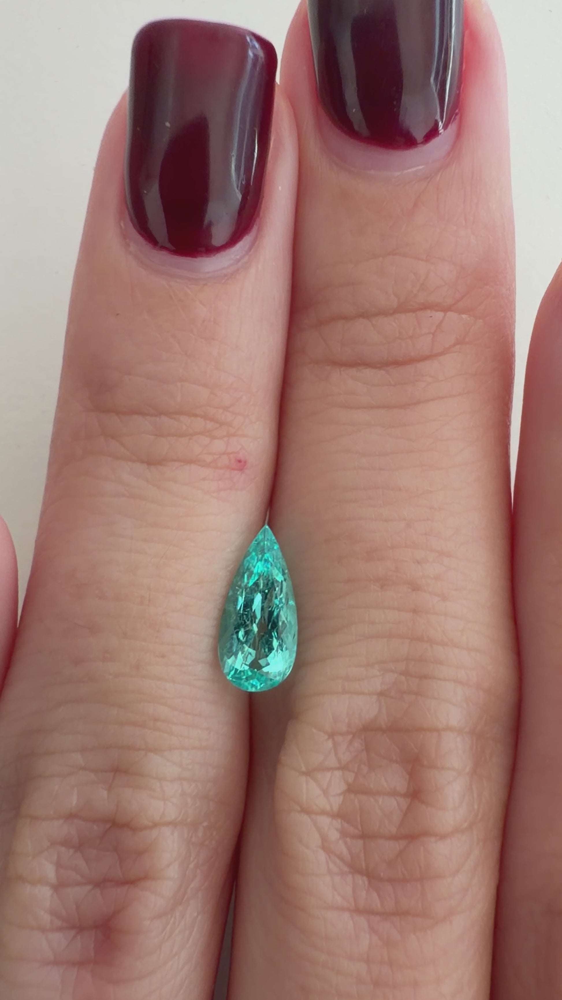 *NEW* Bespoke 1.15 Carat Pear Paraíba Tourmaline