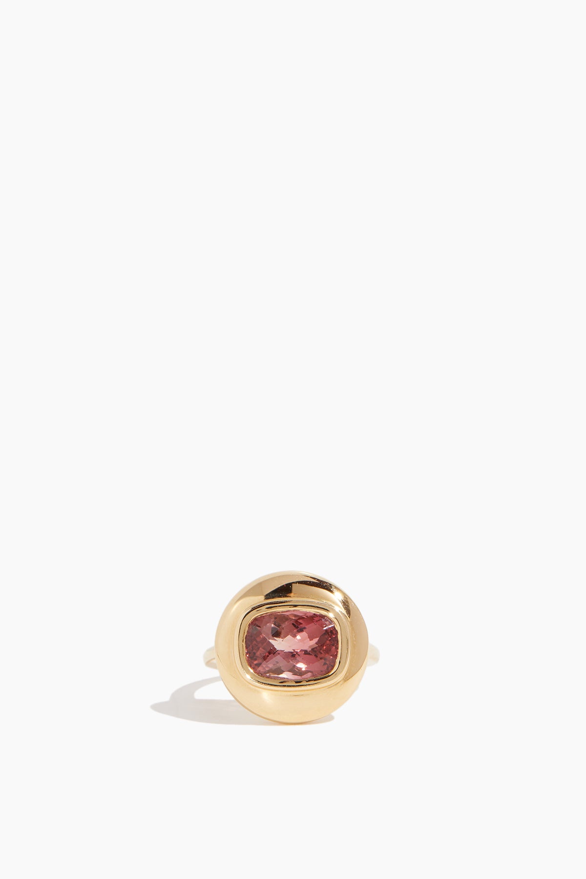 Rose Starburst Saucer Ring