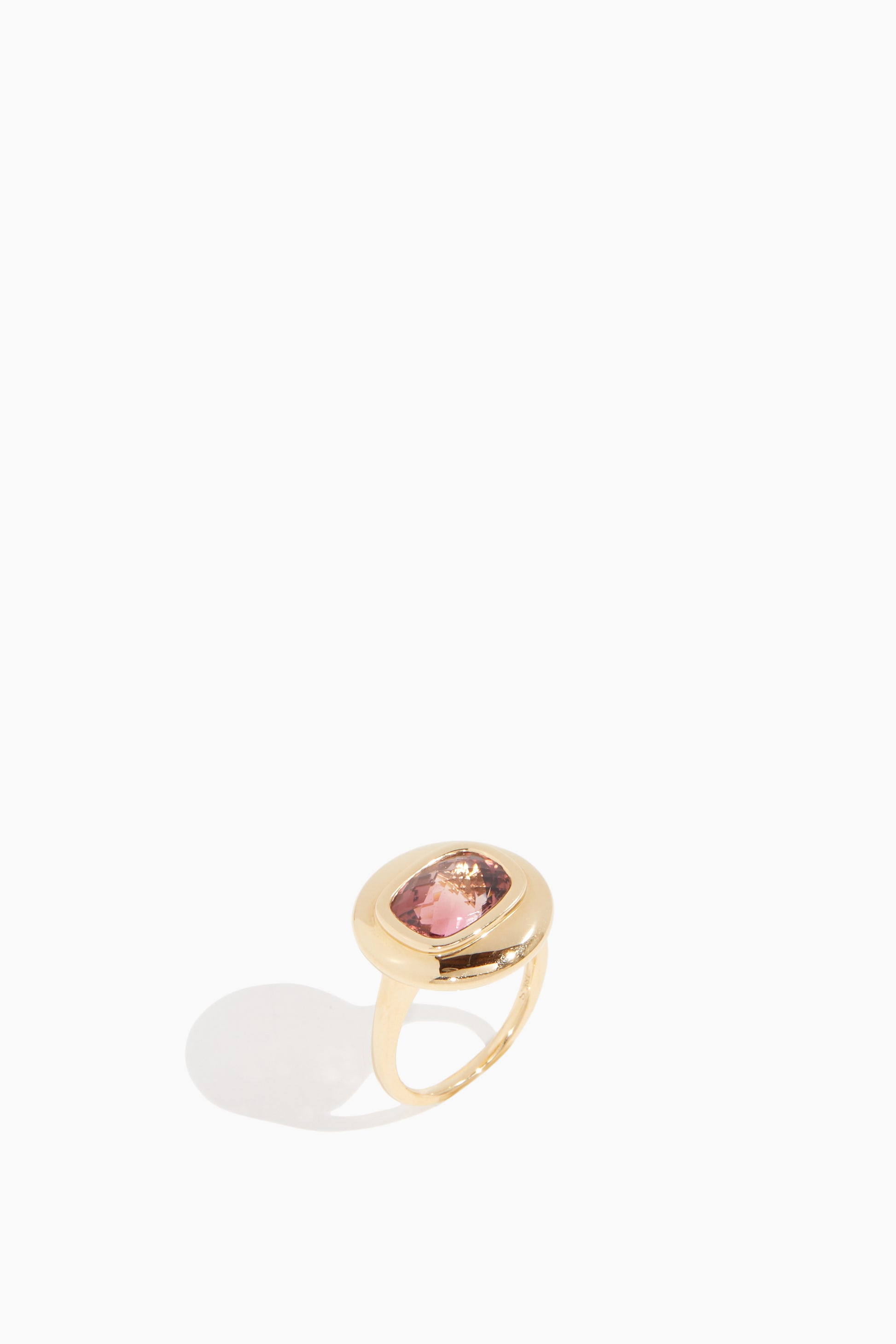 Rose Starburst Saucer Ring