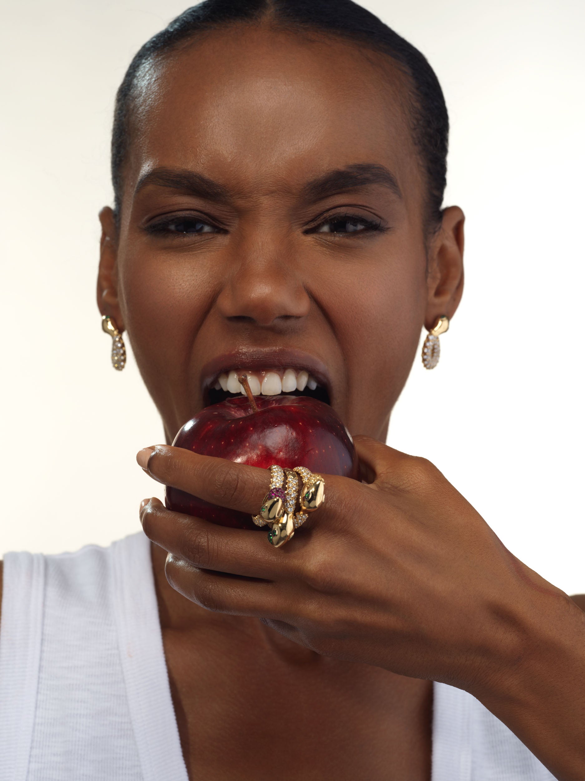 Ruby Red Delicious Forbidden Fruit Ring