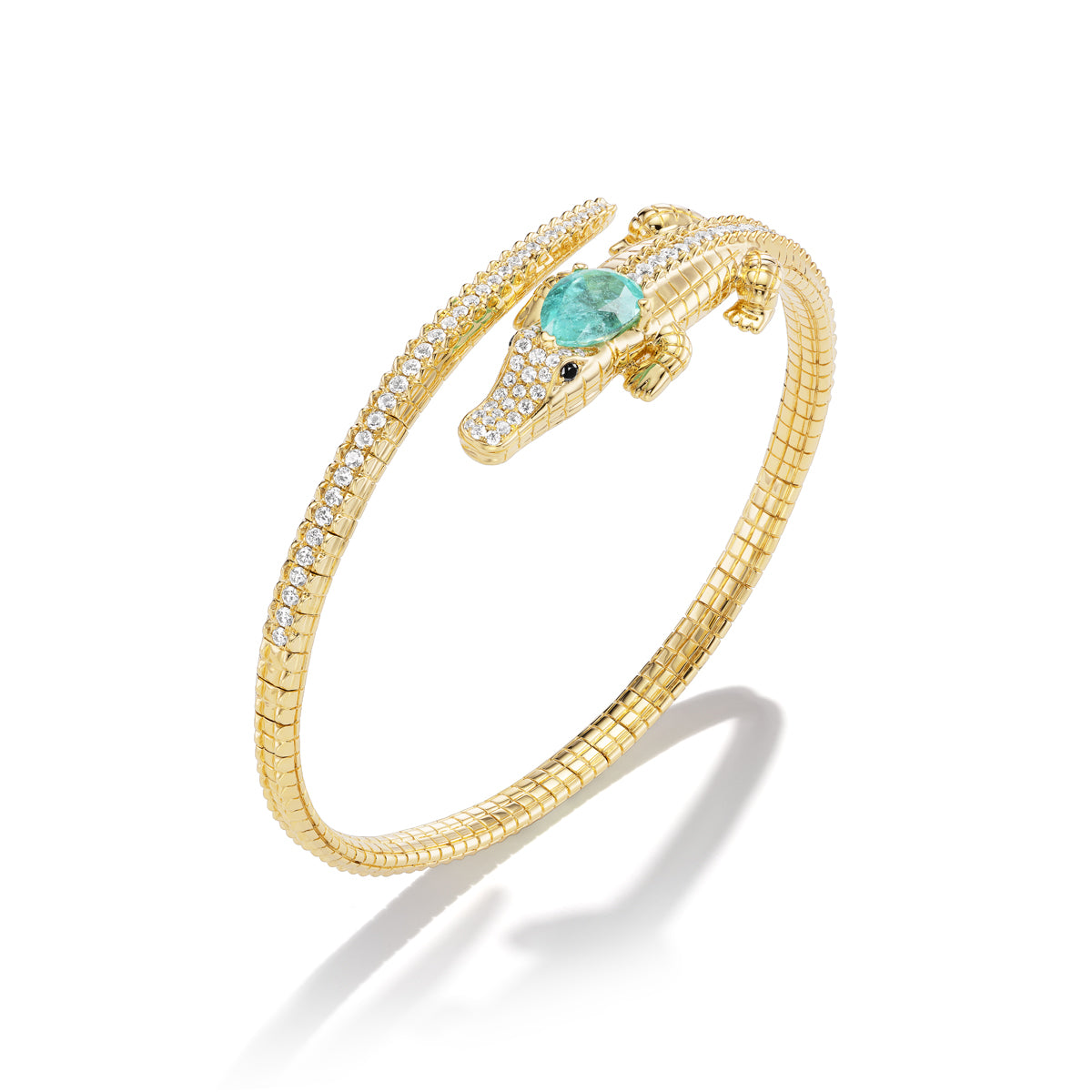 *NEW* Paraíba Alligator Bangle