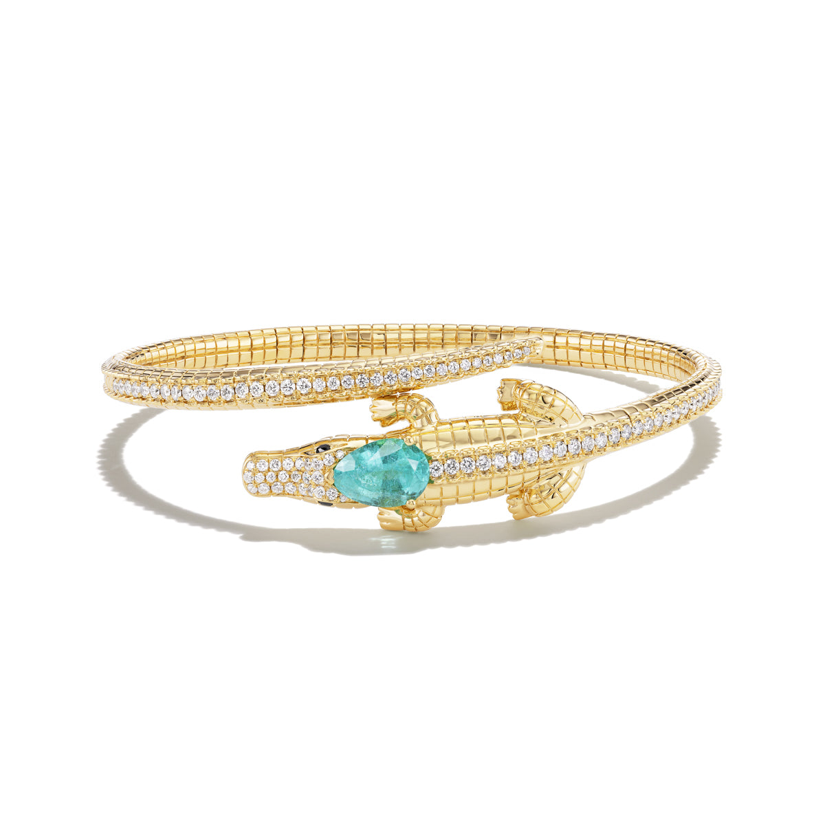 *NEW* Paraíba Alligator Bangle