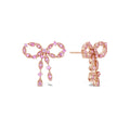 *NEW* Pink Sapphire Bow Earrings