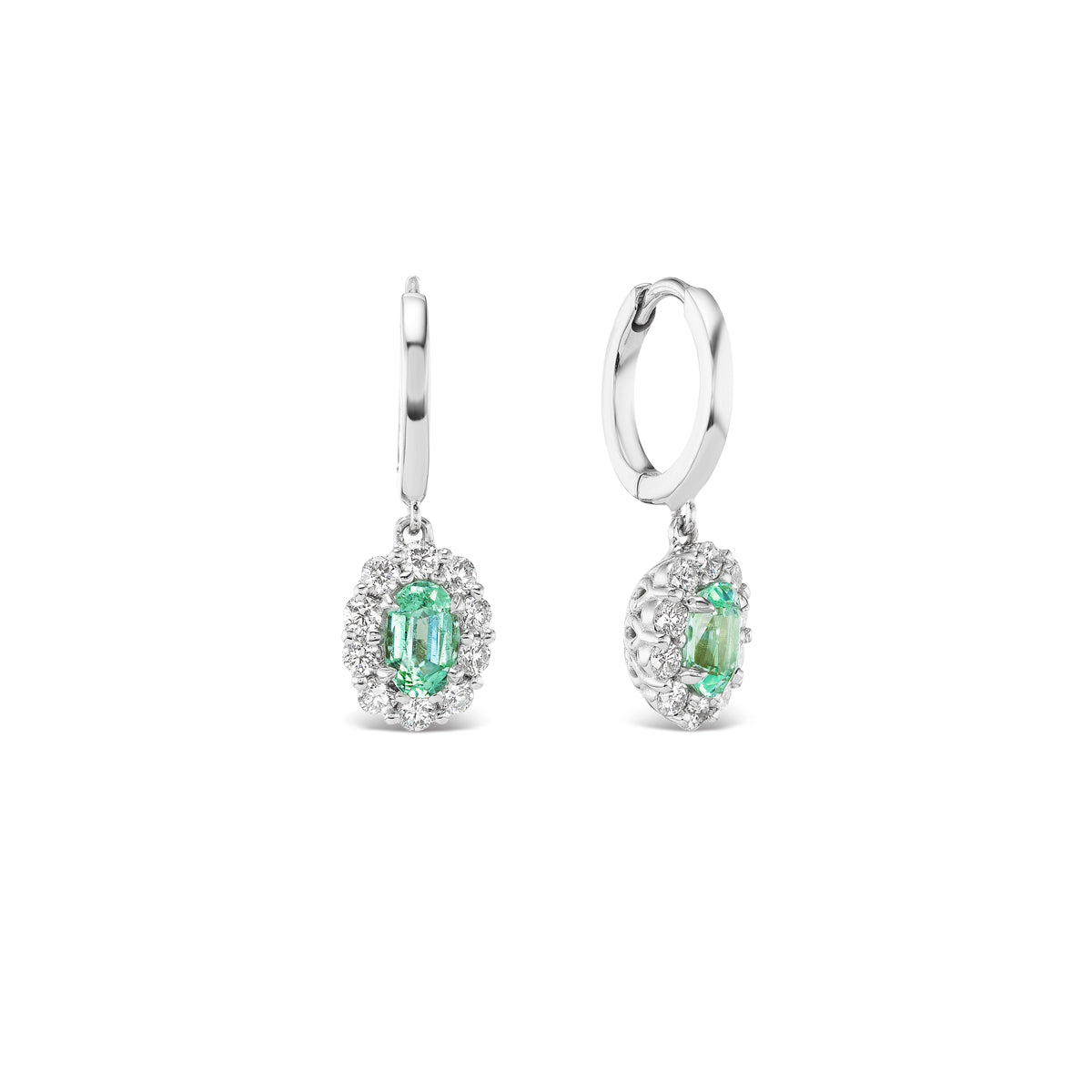 *BLACK FRIDAY* Bespoke 0.99CTW Pair of Oval Paraíba Tourmalines