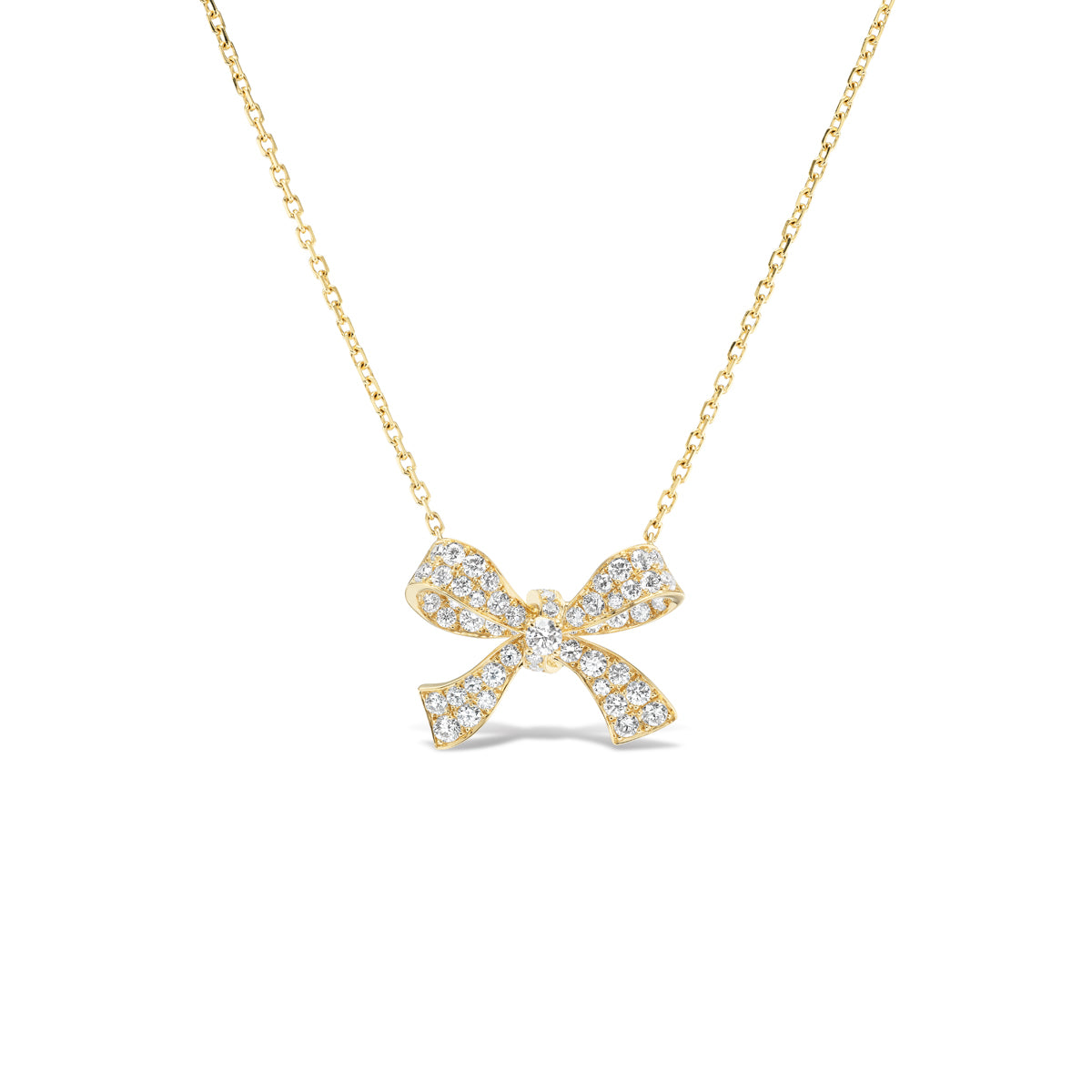 *NEW* Diamond Bow Necklace