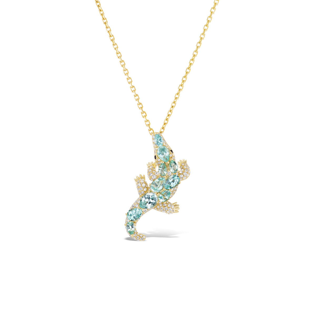 *NEW* Paraíba Alligator Pendant