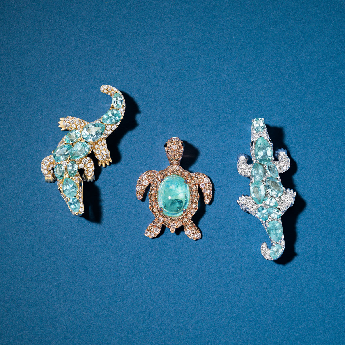 *NEW* Paraíba Alligator Pendant
