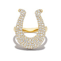 *NEW* Pavé Horseshoe Ring