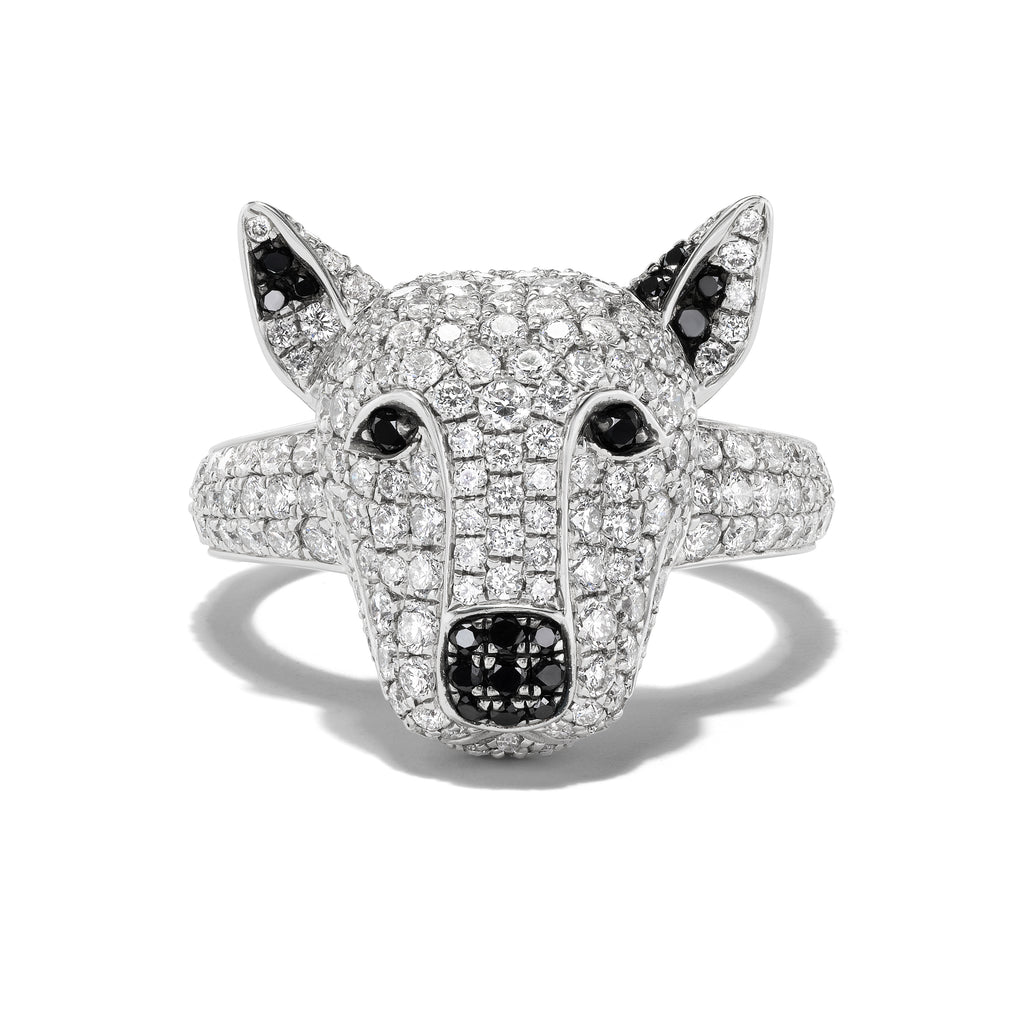 Custom Dallas Bull Terrier Mini Muse Pinky Ring