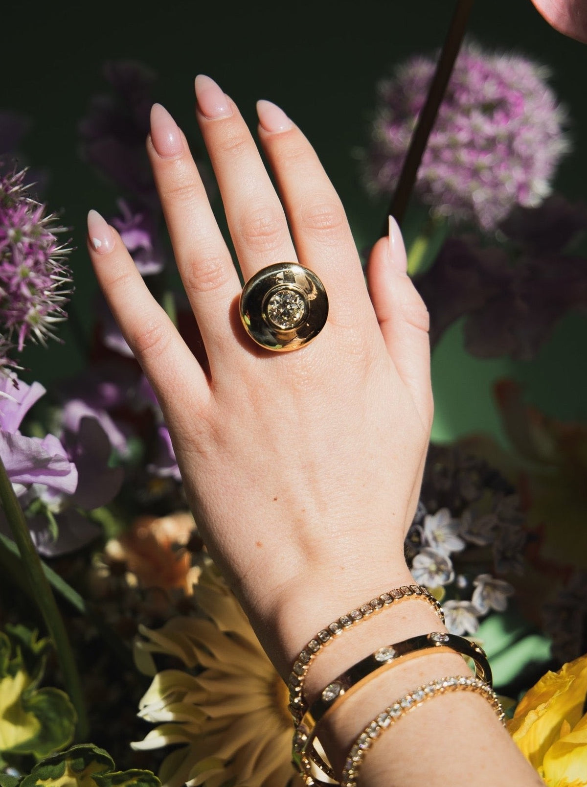 Mega Saucer Ring