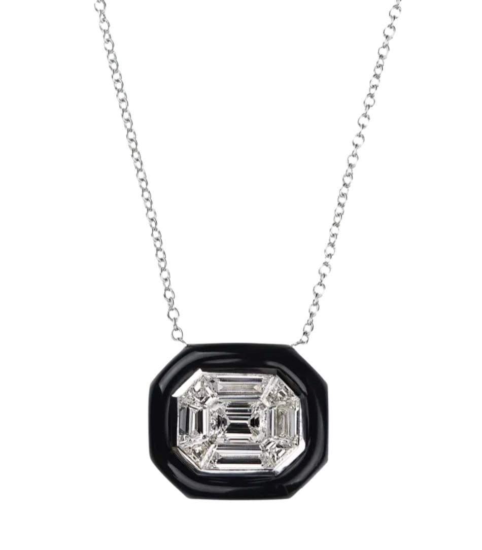 Jubilee Emerald Cut Pendant