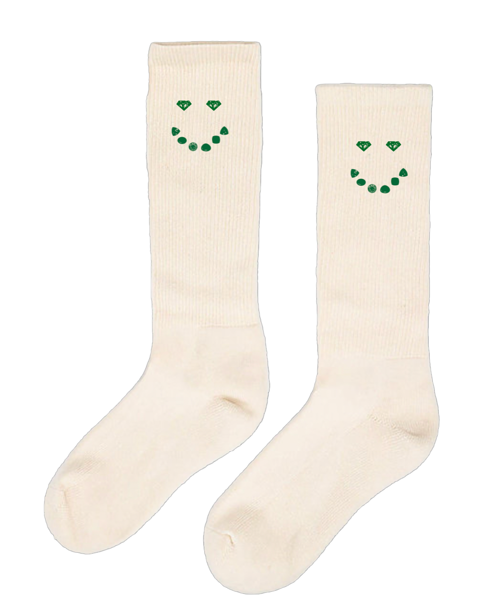 Diamond Smiley Socks
