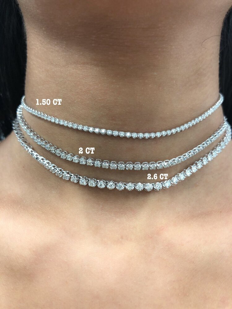 Diamond choker for women Clearance